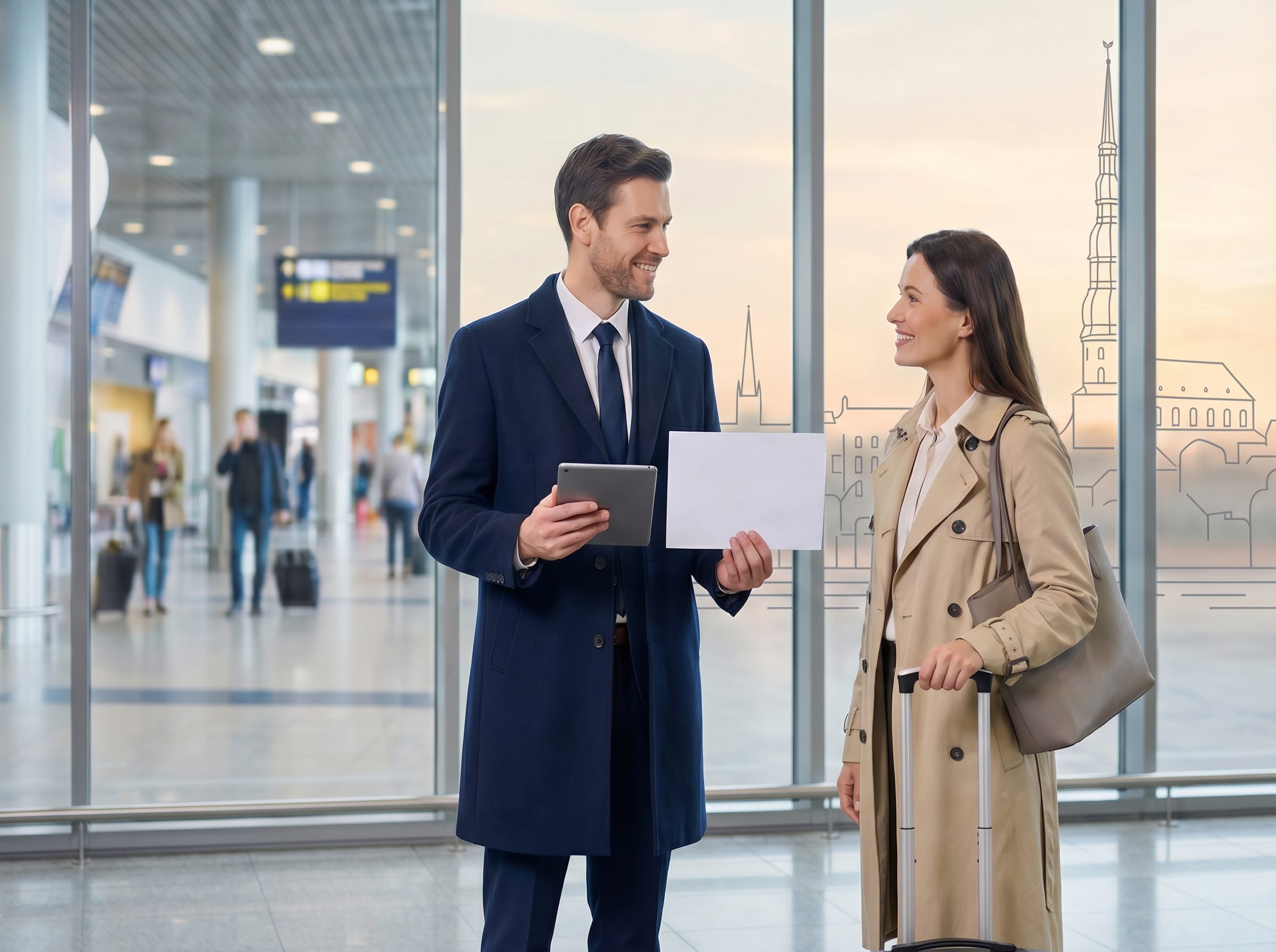 Airport pickup transfer from Riga RIX